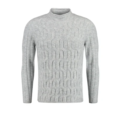 Abbildung von Key Largo Founder Strickpullover, Herren, Größe: Large, Light grey