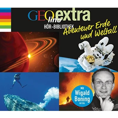 Abbildung von GEOlino extra Hör Bibliothek Abenteuer Erde und Weltall: Die Box: Erde, geheimnisvolle Welt der Ozeane, Das Universum, Sterne ... Themenboxen, Band 1)