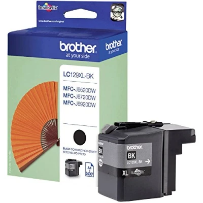 Abbildung von Brother Tinte LC 129XLBK Original Schwarz LC129XLBK, Super High Yield