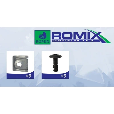 Abbildung von ROMIX 90240 Befestigungselement, Motorabdeckung BMW: 5 Saloon, Touring