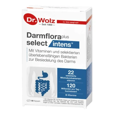 Abbildung von Darmflora plus select intens Kapseln