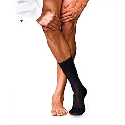 Abbildung von Falke NO. 7 Finest Merino Luxury LINE Socken, Herren, Größe: 43/44, Black