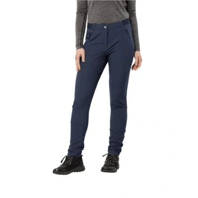 Abbildung von Jack Wolfskin Damen Geigelstein Slim Pants Wanderhose, Night Blue, 42 EU
