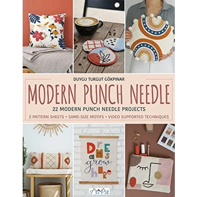 Abbildung von Modern Punch Needle: 22 Needle Projects: Includes 2 Pattern Sheets