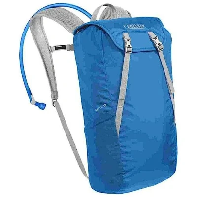 Abbildung von Camelbak Arete 18 Wander Trinkrucksack, Liter Speicher, 1,5 Reservoir Indigo Wimpel/Silve