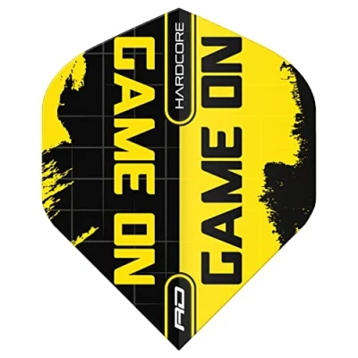Abbildung von RED DRAGON Hardcore Radical Game On Dart Flights 4 Sets Per Pack (12 in Total)