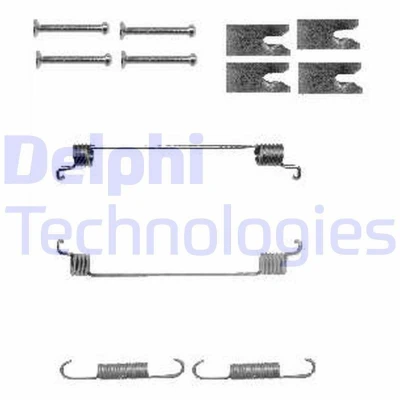 Abbildung von DELPHI LY1342 Zubehörsatz, Bremsbacken FIAT: Panda III Hatchback, Grande Punto Evo OPEL: Corsa D Hatchback