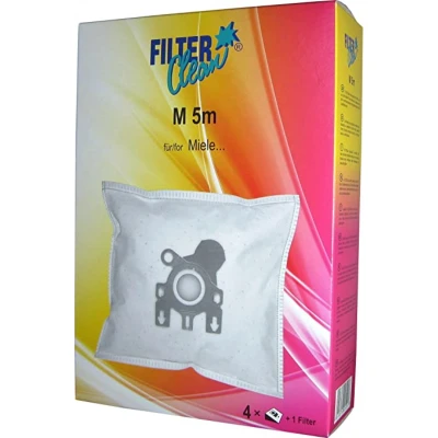 Abbildung von Filterclean FL0014 K Staubsaugerbeutel Staubsauger M5/6/8M M5M micromax beutel inhalt 4+1