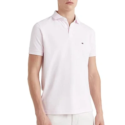 Abbildung von Tommy Hilfiger Regular Poloshirt, Herren, Größe: Small, Light pink