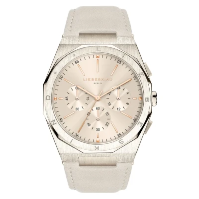 Abbildung von Liebeskind Berlin Chronograph, Damen, Größe: One Size, Beige