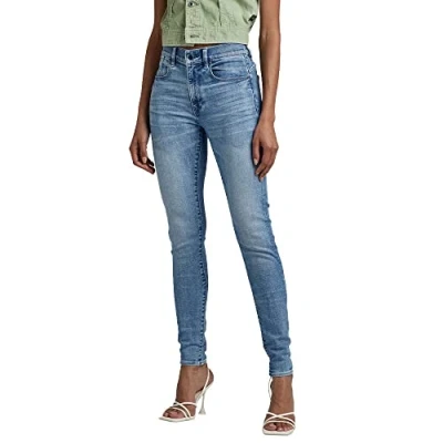 Abbildung von G Star Lhana Skinny Jeans Fit, Damen, Größe: 28x36, Sun faded niagara