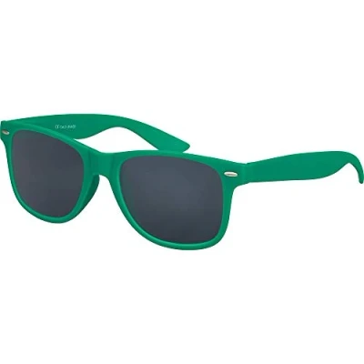 Abbildung von Balinco Sonnenbrille UV400 CAT 3 CE Rubber mit Federscharnier für Damen &amp; Herren (dunkelgrün smoke)