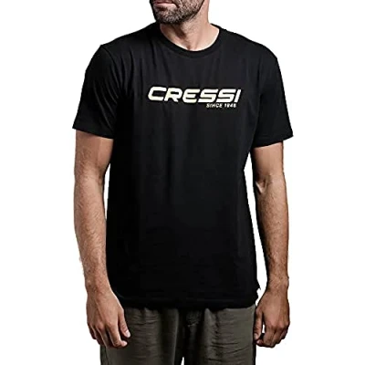 Abbildung von Cressi T Shirt, Man, Shwarz Gelb, M