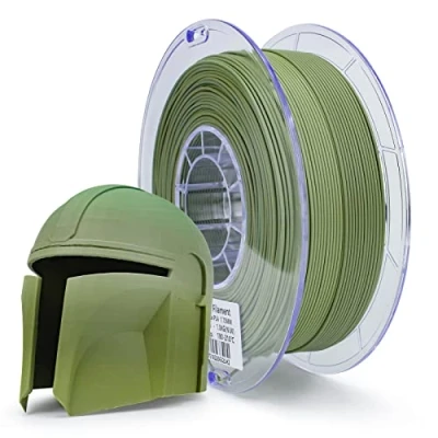 Abbildung von ZIRO Multicolor 3D Drucker Filament, Matte PLA Filament 1.75mm, Regenbogen 1KG/2.2lb, Camouflage Farbe