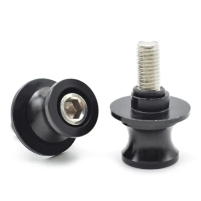 Abbildung von MZ STORE Universal CNC Ständeraufnahme M8*1,5 Bobbins Montageständer für Z900 Z800 Z1000 Z650 ZX10R ZX6R/ GSXR GSR 600 750 1000 / S1000RR S1000R S1000XR/ CBR250R CBR600RR CBR900RR (Schwarz)