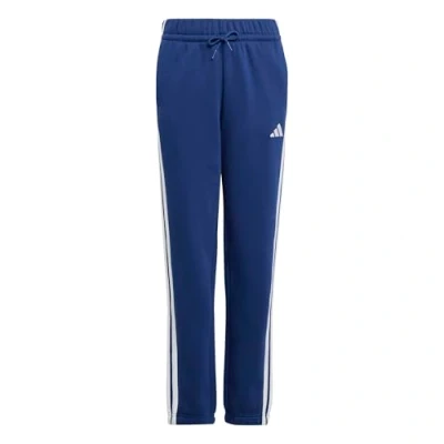 Abbildung von adidas Unisex Kinder Essentials 3 Stripes Pants, Dark Blue/White, 7 8 Years