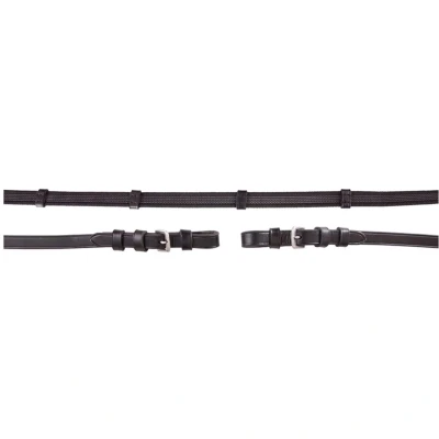 Abbildung von Premiere Zügel 16mm Anti Rutschverschluß Schwarz Pony