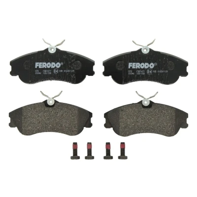 Abbildung von FERODO PREMIER ECO FRICTION FDB1477 Bremsbelagsatz nicht für Verschleißwarnanzeiger vorbereitet mit Bremssattelschrauben Zubehör