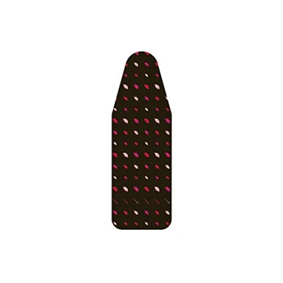 Abbildung von Laurastar Bügelbezug Universalcover Lips, Einzigartiges Design, 131cm x 55cm, 100 % Baumwolle, Praktisches Klipp System, Geeignet für alle Bügeltische anderer Marken, Waschmaschinenfest