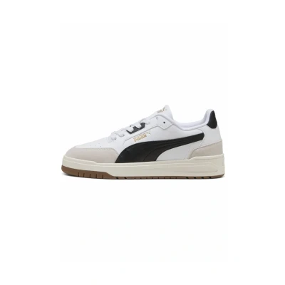 Abbildung von Puma Shuffle Downtown Sneakers Sneaker low, Größe: 41, White/black/vapor gray Kunststoff/textil/leder