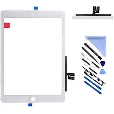 Abbildung von 5665 Touchscreen für i Pad 7 7th / 8 8th Gen Screen Replacement Digitizer 2019/2020 10.2&quot;, 7/8 A2197 A2198 A2200 A2270 A2428 A2429 A2430 (ohne LCD) + Werkzeuge (Weiß