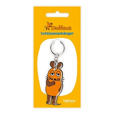 Abbildung von 3D Schlüsselanhänger &quot;Die Maus&quot; aus der Sendung mit Maus: Schlüsselring, 6 cm