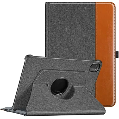 Abbildung von Fintie Hülle für Xiaomi Pad 5 / Pro ‎11 Zoll 2021, 360 Grad verstellbare Schutzhülle mit Auto Schlaf/Wach Funktion und Standfunktion 5/5 11&quot;, Denim Grau