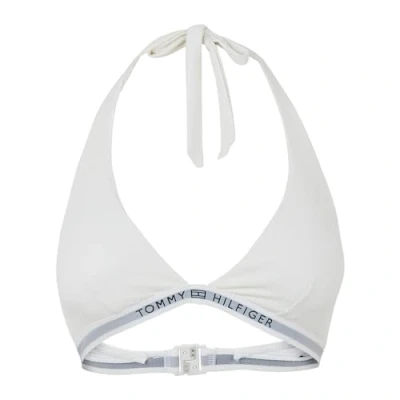 Abbildung von Tommy Hilfiger LOGO Striangle Fixed Bikinitop, Damen, Größe: Small, Ivory