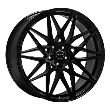 Abbildung von AXXION 5 loch 19Zoll 112mm Alufelge AX9 Schwarz glänzend 14033 Felge