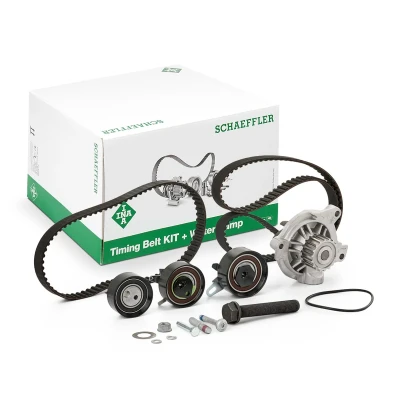 Abbildung von INA 530 0484 31 Wasserpumpe + Zahnriemensatz mit VOLVO: V70 2, I, S80 I