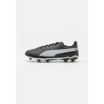 Abbildung von PUMA Unisex King Match Fg/Ag Soccer Shoe, Black White, 46 EU