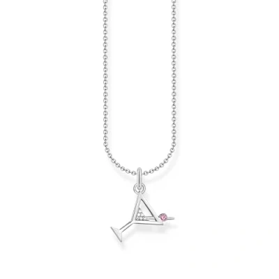 Abbildung von Thomas Sabo Kette mit Cocktail Anhänger 925 Sterlingsilber KE2232 013 27