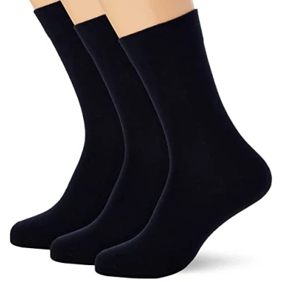 Abbildung von Nur Der 3er Pack Ohne Gummi Socken Herren, maritim , 42