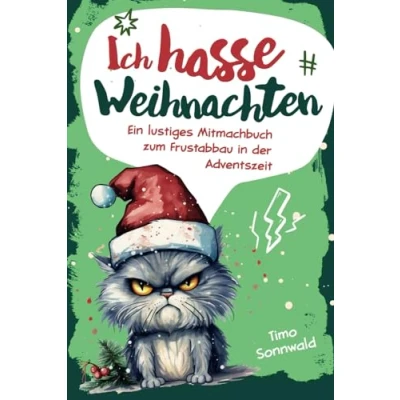 Abbildung von Ich hasse Weihnachten! Ein lustiges Mitmachbuch zum Frustabbau in der Adventszeit: Das ideale Geschenk für genervte Freunde, Familienmitglieder, Arbeitskollegen oder sich selbst