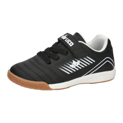 Abbildung von Lico Unisex Kinder Chaska Vs Hallenturnschuhe, Schwarz Weiss, 35 EU