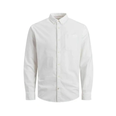 Abbildung von Jack &amp; Jones Jjeoxford Shirt Hemd, Herren, Größe: 5XL, White