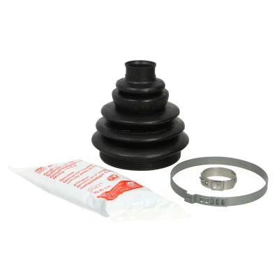 Abbildung von FEBI BILSTEIN 14909 Achsmanschette Vorderachse, radseitig Thermoplast ALFA ROMEO: 147, GT, 156 Sportwagon, FIAT: Punto II Hatchback, Coupe, Barchetta