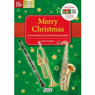Abbildung von Merry Christmas für B Instrumente: Die 31 beliebtesten und schönsten Weihnachtslieder
