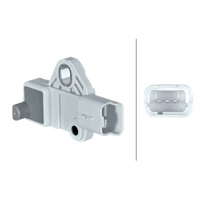 Abbildung von HELLA 6PU 358 380 481 Impulsgeber 3 polig Hallsensor CITROËN: C4 Picasso 1, C5 III Estate, 3, PEUGEOT: 308 I SW