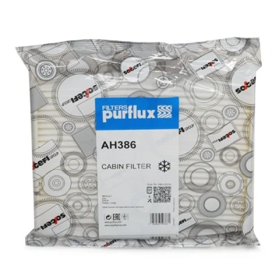Abbildung von PURFLUX AH386 Innenraumfilter Pollenfilter 250 180 36 DACIA: Lodgy, Dokker Estate, Express, RENAULT: Zoe, NISSAN: X Trail