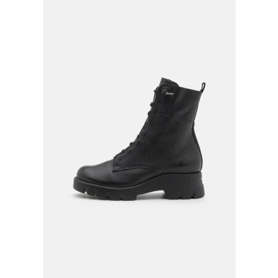 Abbildung von Paul Green Schnürstiefelette, Damen, Größe: 37, Major black Schuhe