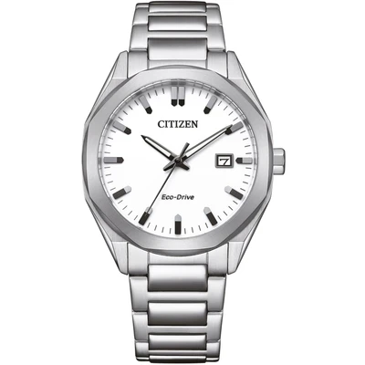 Abbildung von CITIZEN Herren Analog Quarz Uhr mit Edelstahl Armband BM7620 83A