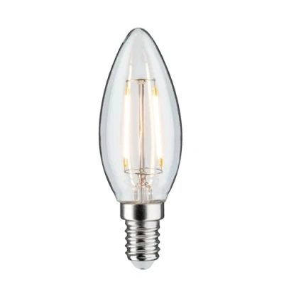 Abbildung von Paulmann 28683 LED Lampe Filament Kerze 2,6W Leuchtmittel Klar 2700K Warmweiß E14