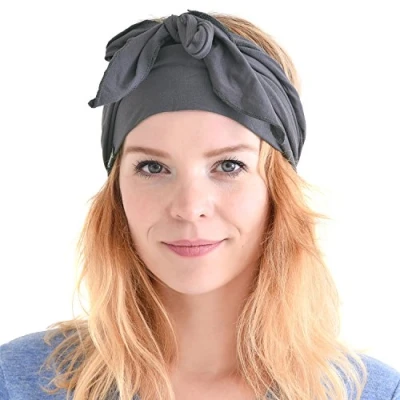 Abbildung von Stirnband Herren Bandana Kopftuch, Haarband Damen Wickeln Lange Dekorative Bänder, Schweißbänder Japanische Mode, Zubehör Für Pirat Ninja Dunkelgrau
