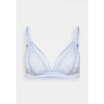 Abbildung von Lascana LSCN BY Bralette Triangel BH, Damen, Größe: 32/34, Smokey blue