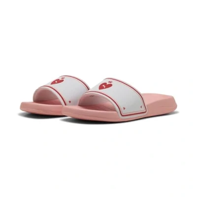 Abbildung von Puma Popcat Idylle Badesandale, Damen, Größe: 40.5, White for all time red pink fruit Kunststoff/textil