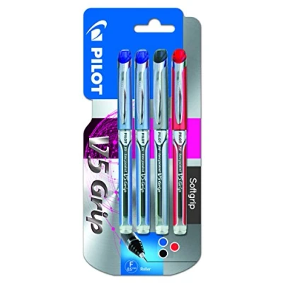 Abbildung von Pilot Spain bxgpn v5 V 5 Grip Flüssigtinte Marker, 4 Stück, bunt