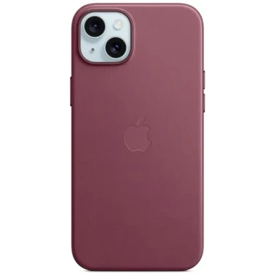Abbildung von Apple MagSafe Textiel Back Cover Lila iPhone 15 Plus