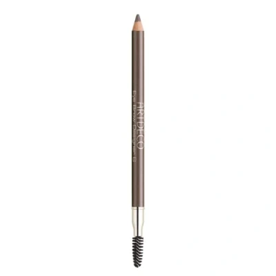 Abbildung von ARTDECO Eye Brow Designer mit Bürstchen Augenbrauenstift für präzise Brauen in Braun Füllt Lücken auf