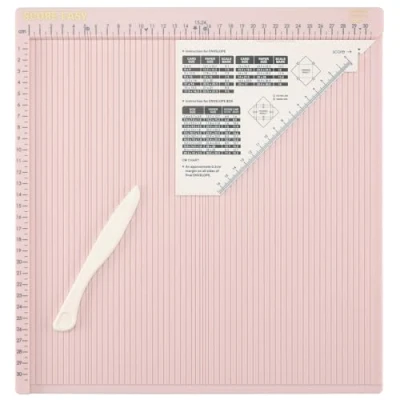 Abbildung von Vaessen Creative Score Easy Falzbrett cm/Metric Roze, Rosa